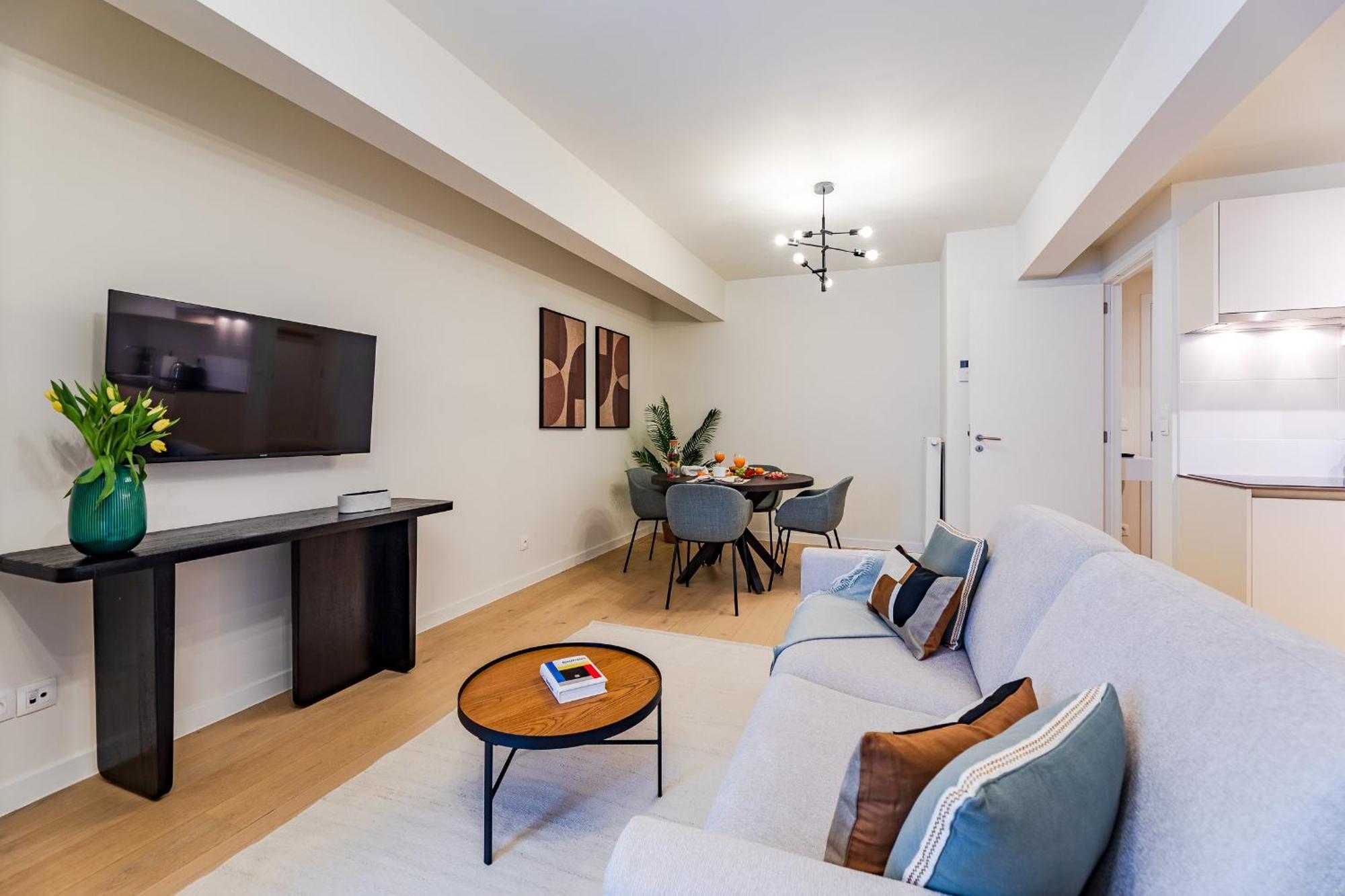 Diamant 1Br Apartment Brussels Luaran gambar