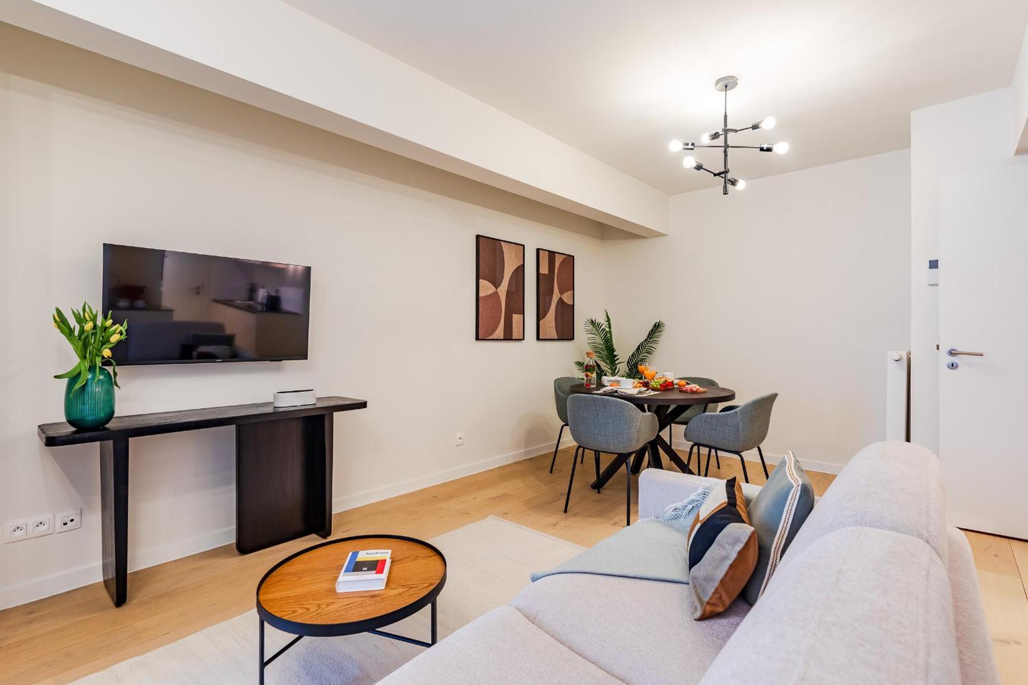 Diamant 1Br Apartment Brussels Luaran gambar