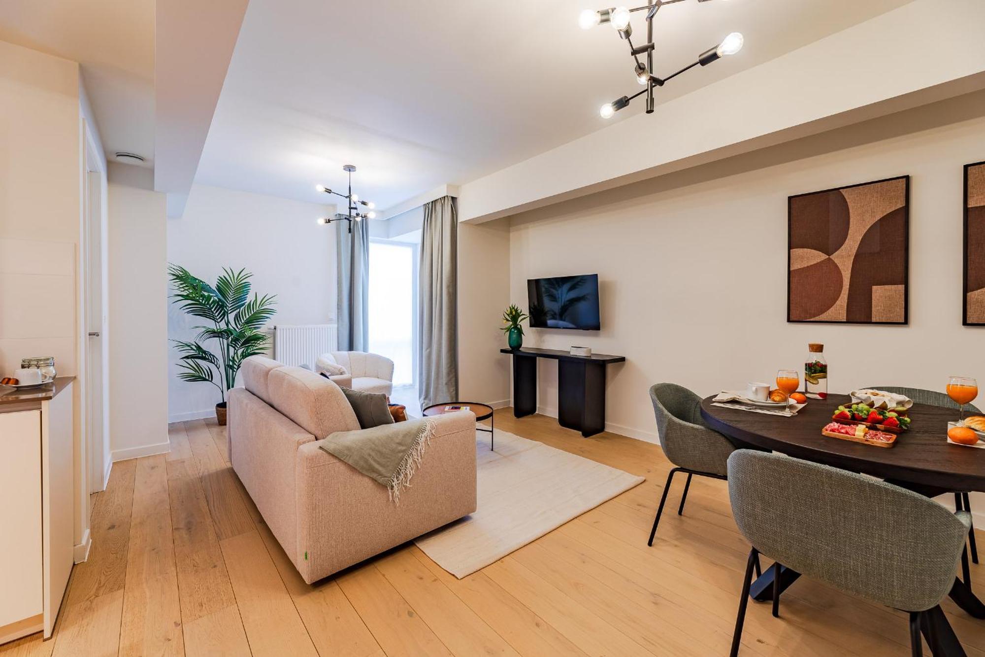 Diamant 1Br Apartment Brussels Luaran gambar