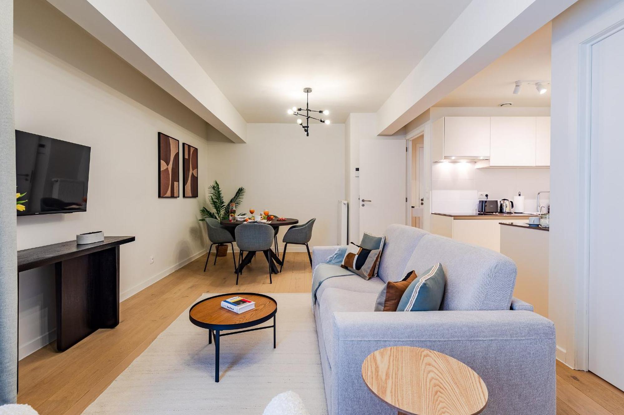 Diamant 1Br Apartment Brussels Luaran gambar