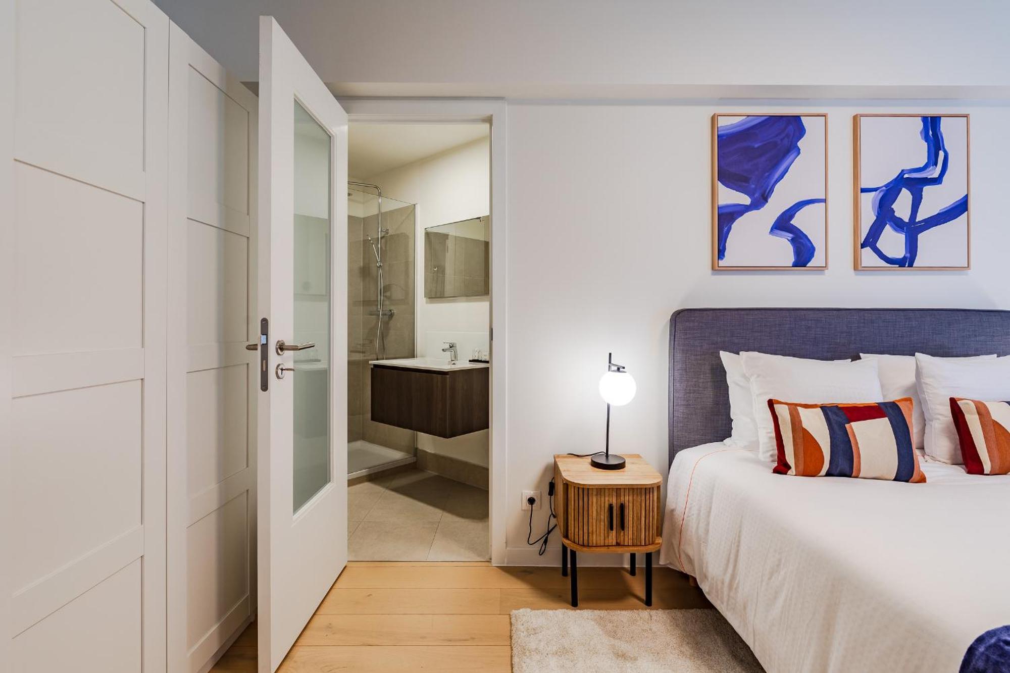 Diamant 1Br Apartment Brussels Luaran gambar