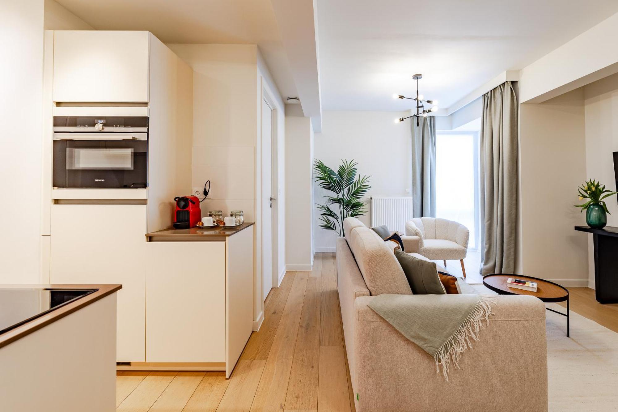 Diamant 1Br Apartment Brussels Luaran gambar