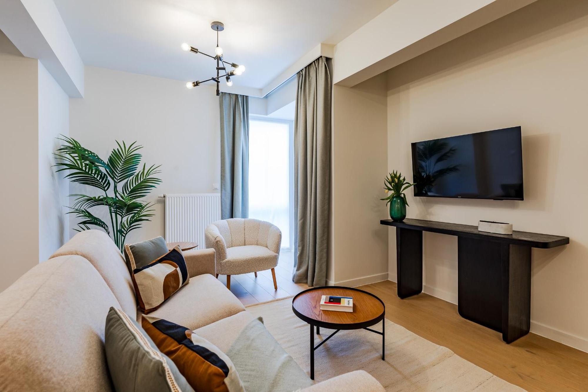 Diamant 1Br Apartment Brussels Luaran gambar