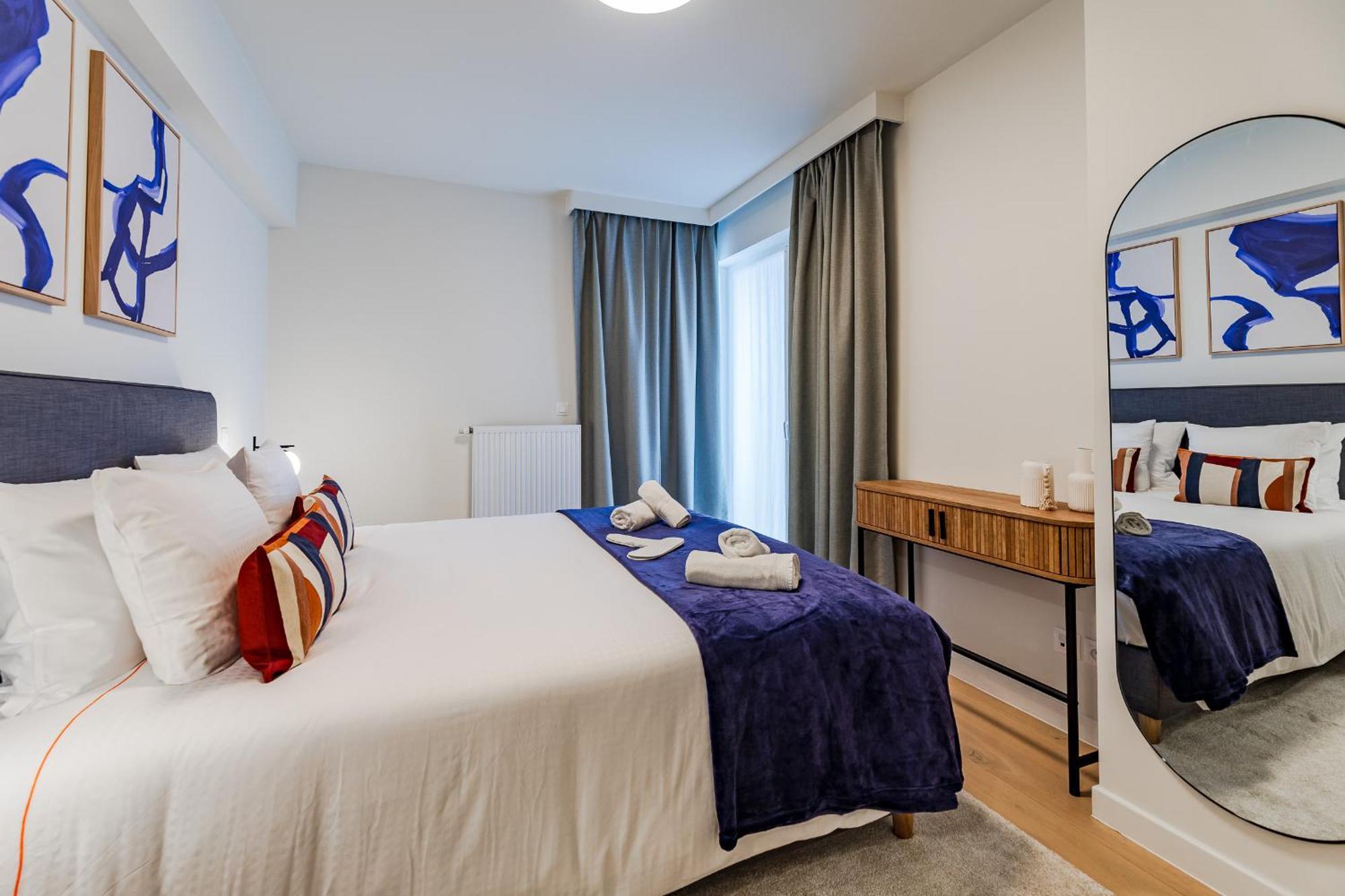 Diamant 1Br Apartment Brussels Luaran gambar