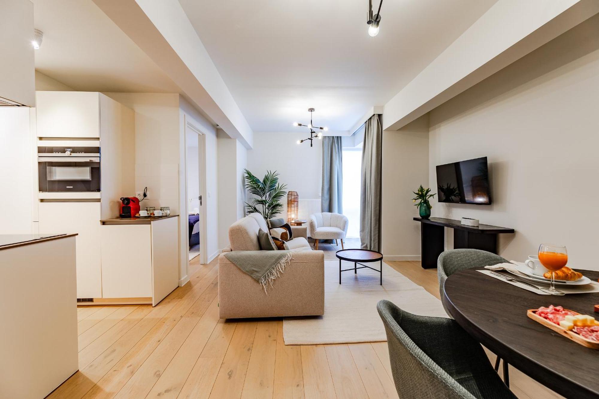 Diamant 1Br Apartment Brussels Luaran gambar