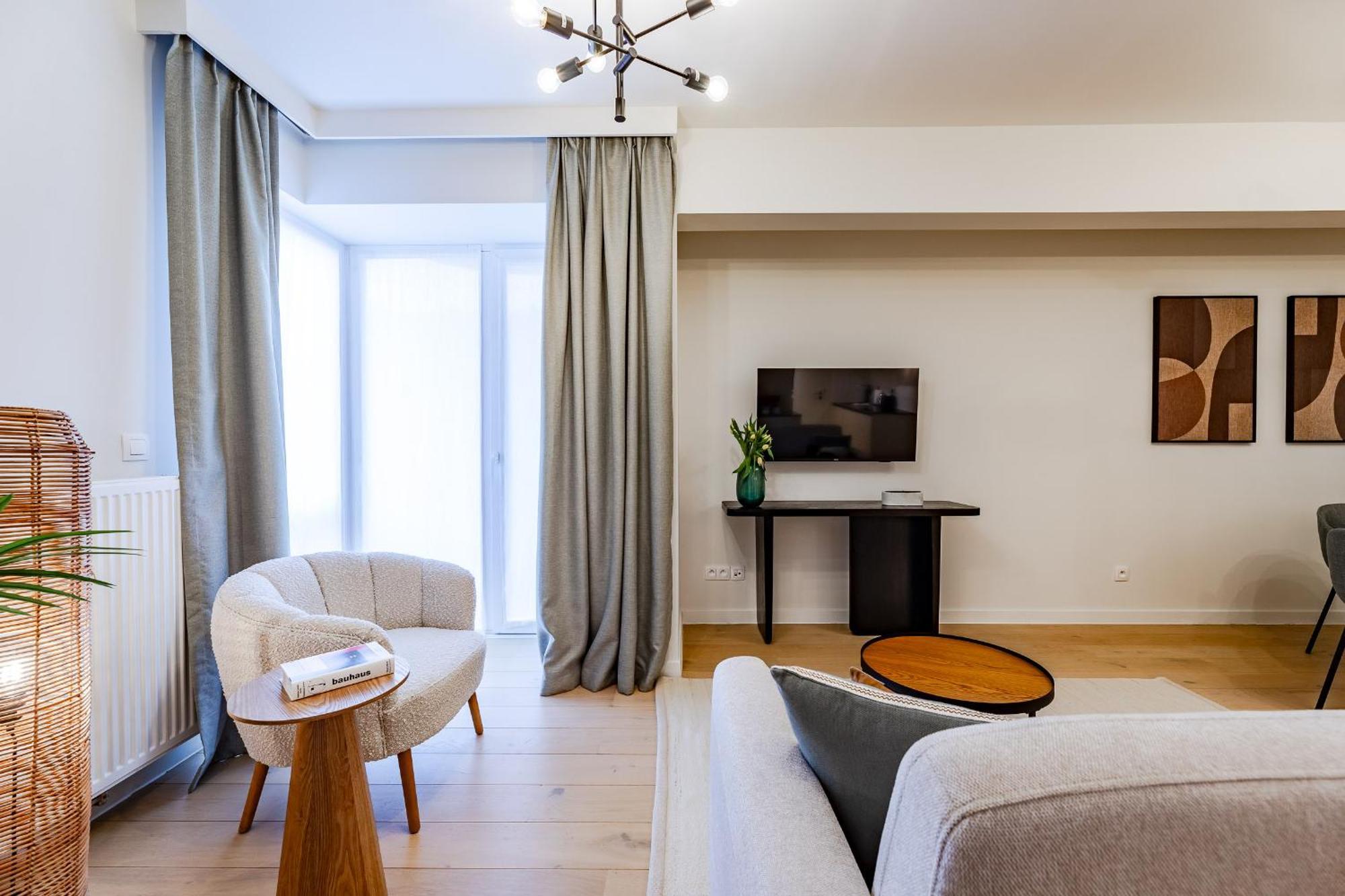 Diamant 1Br Apartment Brussels Luaran gambar